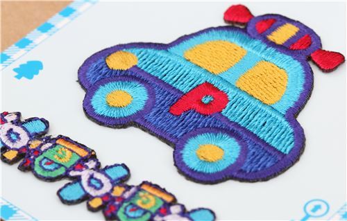 toppa automobili iron-on 2 pezzi 2
