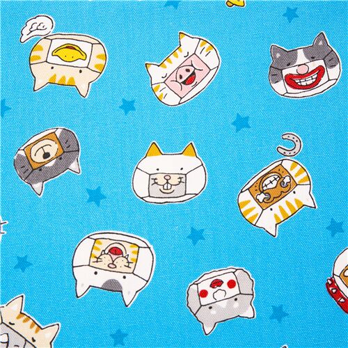 Cute Cats Funny Animal Facemasks Fabric