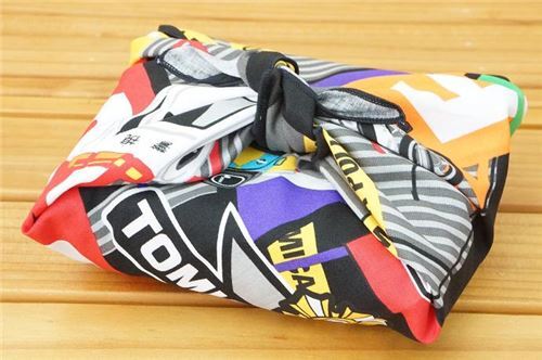 colorful police car vehicle food cloth from Japan 3