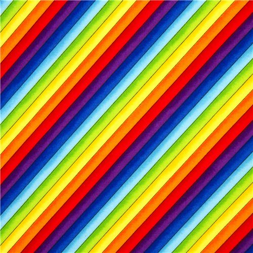 colourful bias stripes Timeless Treasures flannel fabric USA 2