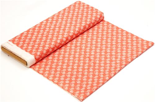 coral birch bike organic fabric from the USA 3