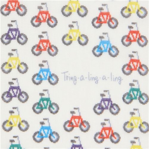 tessuto bianco panna doppio velo biciclette veicoli dal Giappone Tessuto