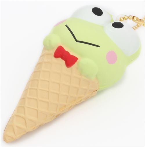 S��er Keroppi Eiscremewaffel Squishy f�r Tasche 3