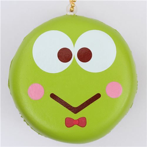 cute Keroppi round cake Puchi cake sweet treat squishy for bag 2
