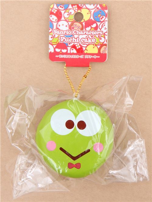 cute Keroppi round cake Puchi cake sweet treat squishy for bag 3