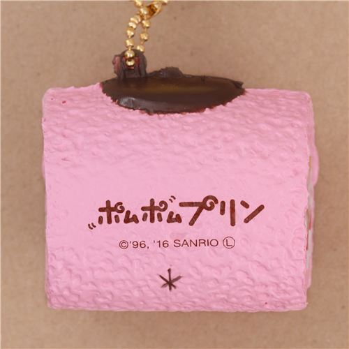 Ses Pompompurin pinkes Biskuitroulade Squishy fr Tasche 2