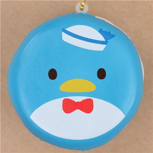 Squishy et spongieux en forme de gâteau Puchi rond avec Tuxedosam 2