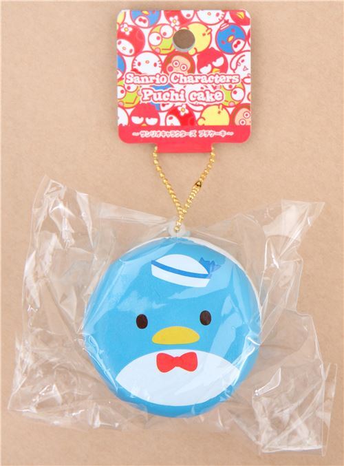 Squishy et spongieux en forme de gâteau Puchi rond avec Tuxedosam 3