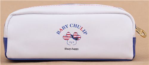 Lindo estuche l�pices azul y blanco conejito coraz�n de Mind Wave 0
