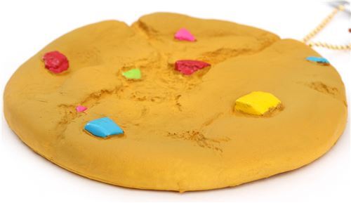 Squishy-Anh�nger Keks mit bunten Schokost�ckchen Cafe de N  2