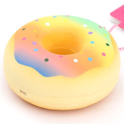squishy ciambella glassa colorata pois kawaii Sammy the Patissier