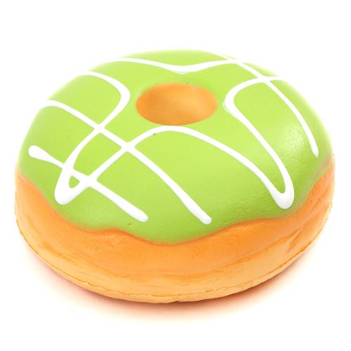 Ses grne weie Glasur Donut Brtchen Squishy