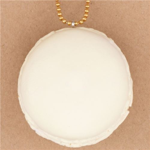 Adorable squishy  kawaii en forme de macaron cru 2