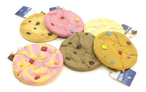 cute pink cookie colorful chocolate chip squishy charm kawaii Cafe de N 5
