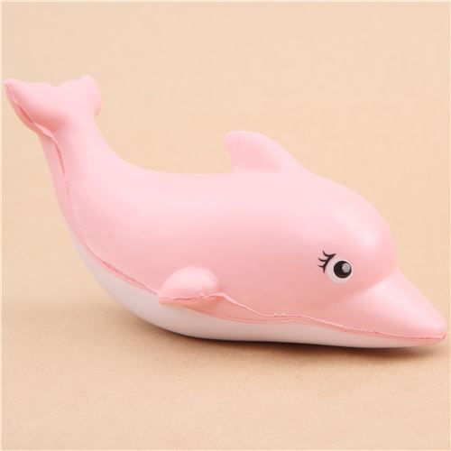 Vlampo cute pink dolphin squishy kawaii