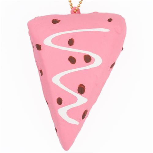 Lindo colgante blando Cafe de N Squishy kawaii bizcocho pastelito rosa 2