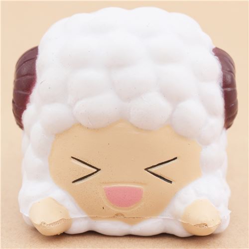 cute white Baby Pop Pop Sheep Pat Pat Zoo squishy kawaii