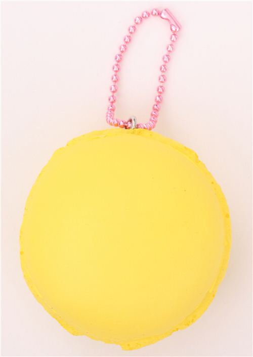 simpatico ciondolo Cafe de N squishy macaroon giallo  2