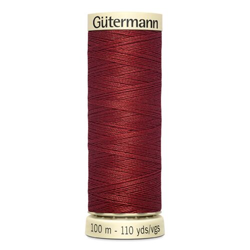 Fil à coudre Gutermann Sew-all 221 marron-rouge foncé