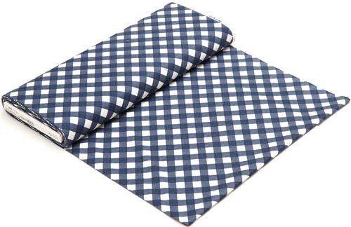 denim checkered Michael Miller fabric bias Gingham pattern 3