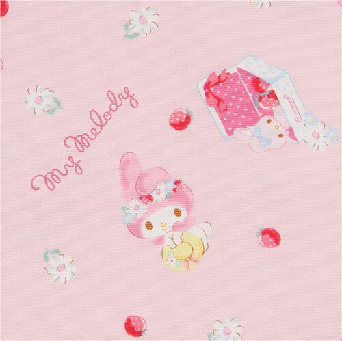 My Melody Dessert with Double Border Fabric