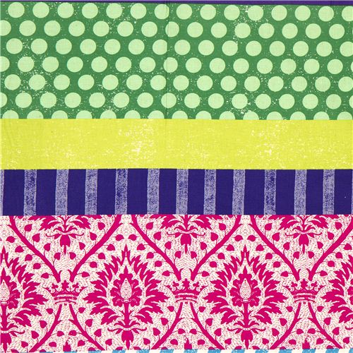 echino Canvas Stoff schwarze Zebras & Streifen 2