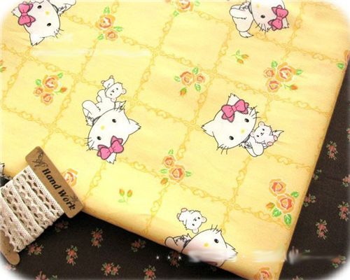 kawaii Charmmy Kitty fabric kawaii cute Charmmy Kitty japanese fabric Sanrio Stoff Japan