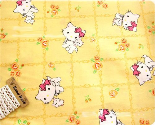 kawaii Charmmy Kitty fabric kawaii cute Charmmy Kitty japanese fabric Sanrio Stoff Japan