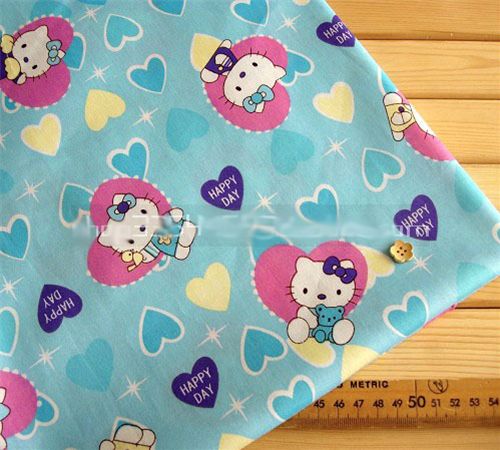 kawaii hello kitty fabric kawaii cute hello kitty japanese fabric Sanrio Stoff Japan