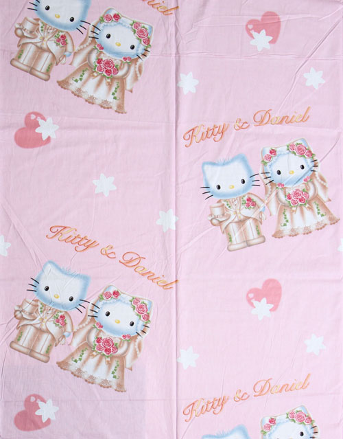 Stoff kawaii Hello Kitty Wedding Stoff kawaii fabric cute Hello Kitty Hochzeit wedding