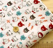 Kawaii Stoff Tierkinder Panda Hase 0,5m