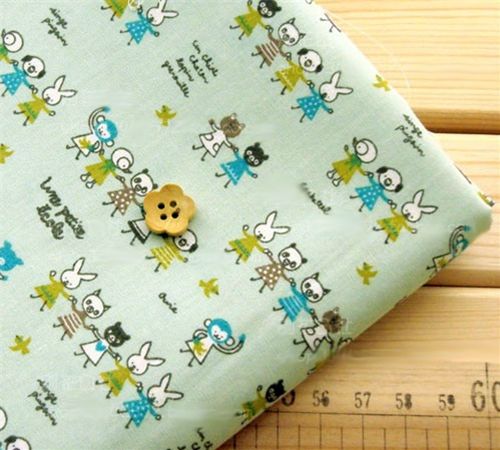 kawaii animal kids fabric kawaii cute animal kids fabric children Tierkinder Stoff Tiere panda
