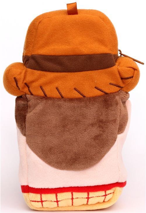 fluffy Toy Story Cowboy Woody plush pencil case 0
