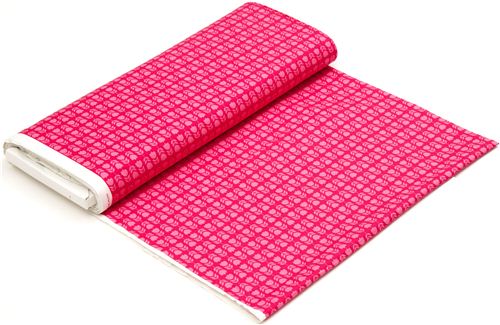 fuchsia mini tulips fabric by Michael Miller from the USA 3