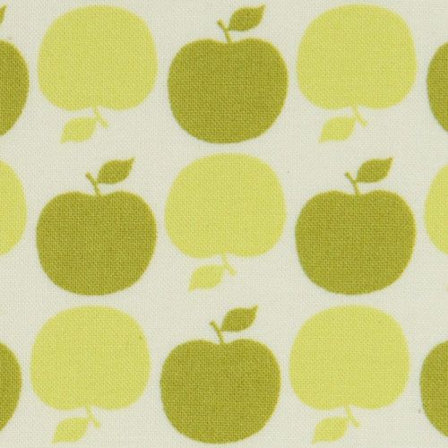 green apples Michael Miller fabric USA designer fabric 1