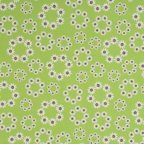 green daisy fabric USA designer Robert Kaufman 2
