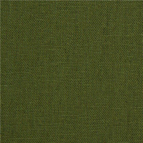 green echino canvas fabric from Japan 1