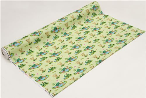 grüner Frosch Stoff Critters USA Designer 3
