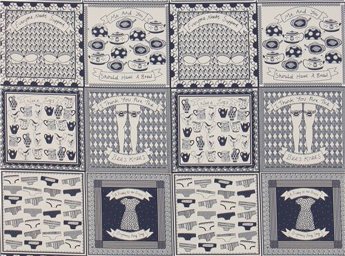 Carrs Rtro De Sous-Vtements Bees Knees Tissu