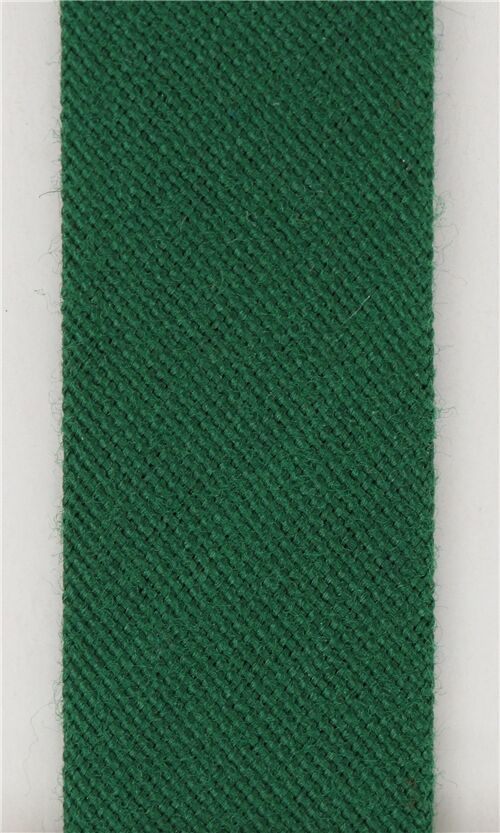half inch wide green double fold 1 meter bias tape 3