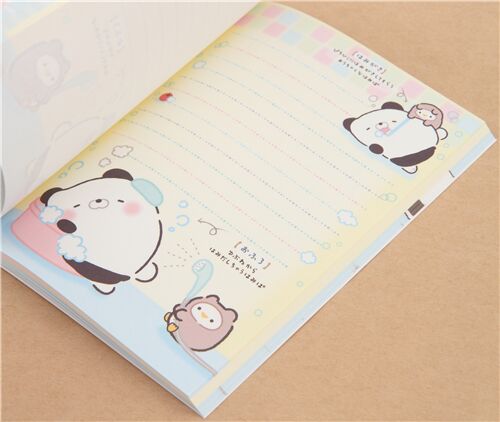 hamipa panda and apple memo pad by San-X 5