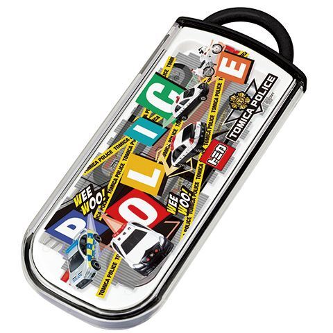 set bacchette forchetta cucchiaio con custodia macchine della polizia 2