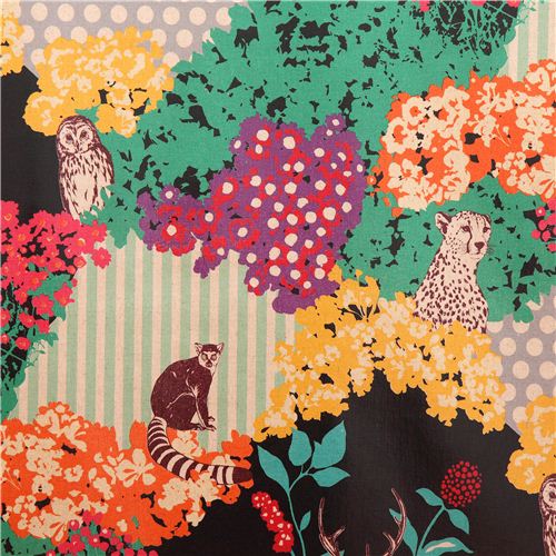 Tessuto nero verde telato laminato echino hide cervo foresta Tessuto