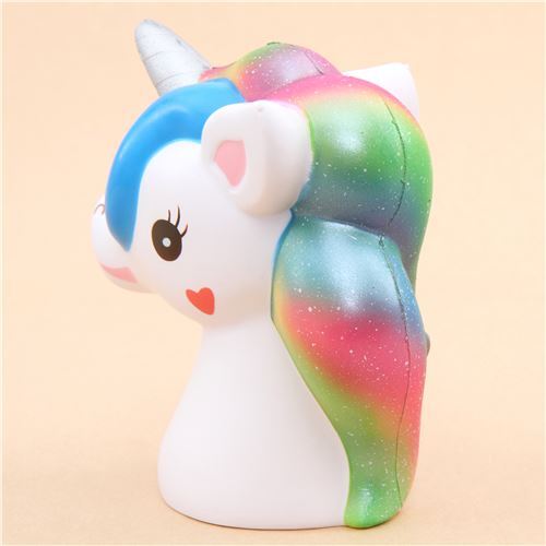 jumbo rainbow unicorn squishy - modeS4u