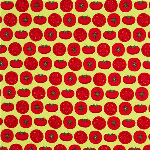 limetten gr�ner Tomaten Stoff von Robert Kaufman 2