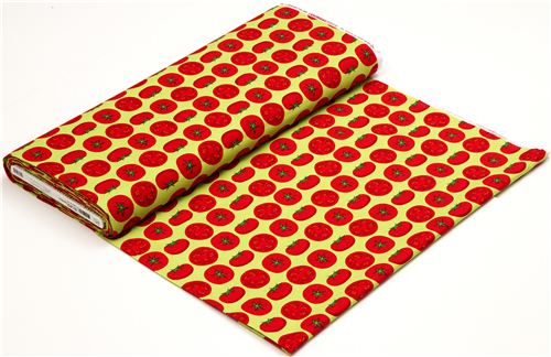 limetten gr�ner Tomaten Stoff von Robert Kaufman 3