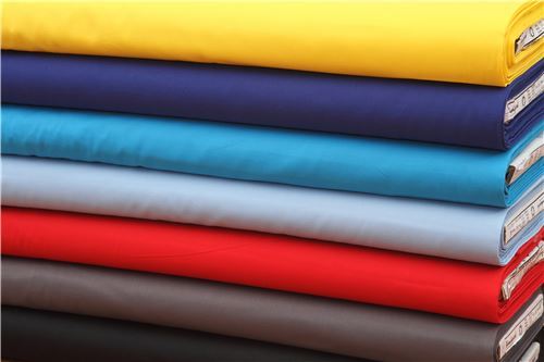 Rimanenza di (27 x 143 cm) - tessuto organico celeste tinta unita Copenhagen Print Factory  5