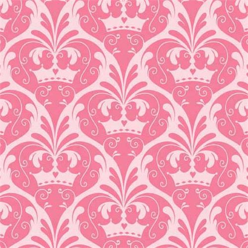 Tela rosa claro ornamento damasco rosa de Riley Blake Tela