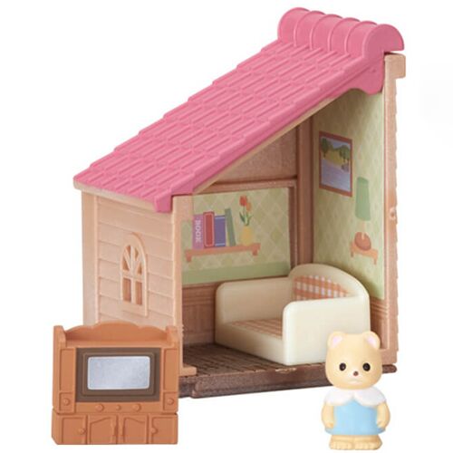 Jouet-capsule Gashapon al�atoire lapin et ours de la famille Sylvanian 2