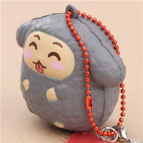 mini grey tongue Easter Sheep squishy by Puni Maru 2